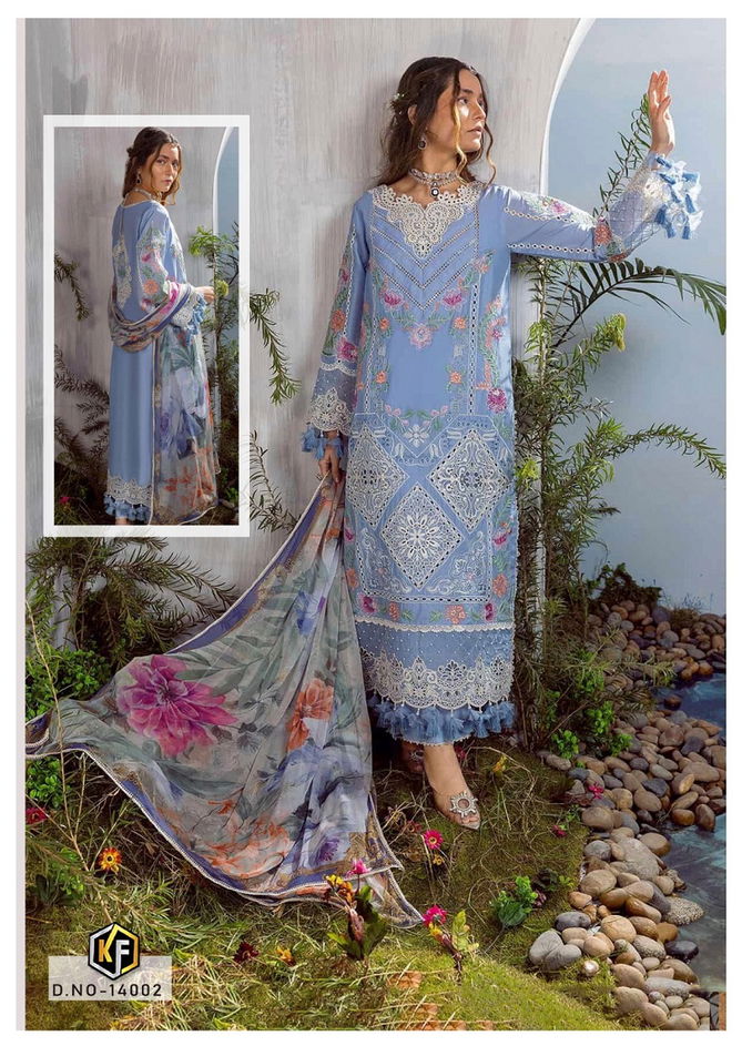 Sobia Nazir Luxury Vol 14 By Keval Cotton Pakistani Dress Material Wholesale Market In Surat
